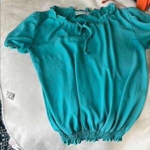 Women's Teal Top